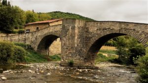 Puente de la Rabia in Zubiri