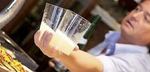 Traditional Txakoli glass tumblers