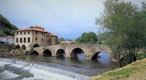  bridge at Trinidad de Arre Villava Pamplona Camino de Santiago